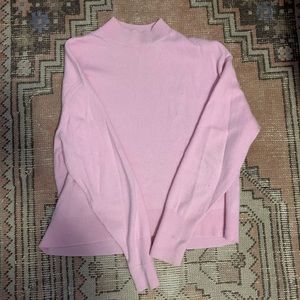 Everlane cashmere mock neck sweater